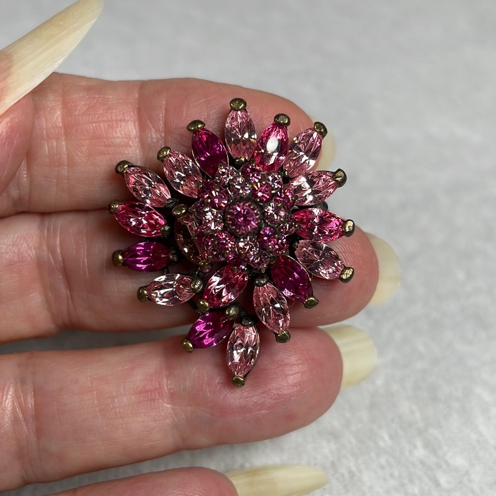 Kenny Ma Brooch Swarovski Crystals